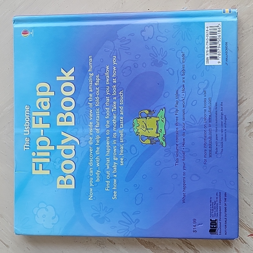 The Usborne Flip-Flap Body Book - Picture 2 of 11